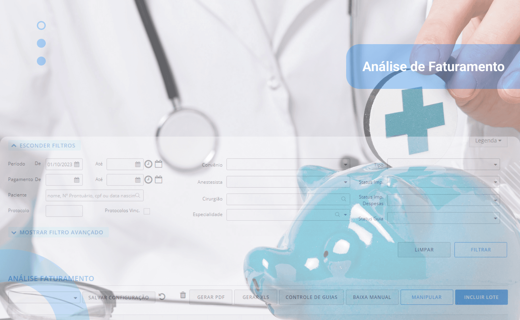 Analisando o Faturamento: Simplificando a Gestão de Guias Médicas