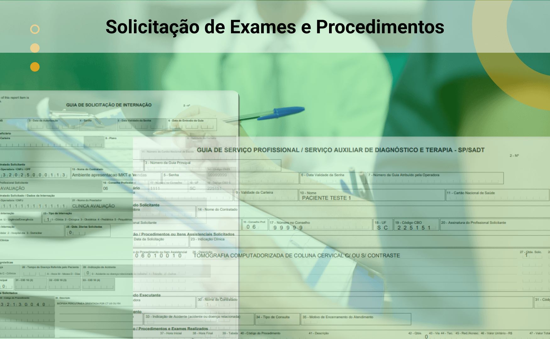 Tornando a Saúde Mais Personalizada e Eficiente: Criando Solicitações de Exames e Procedimentos