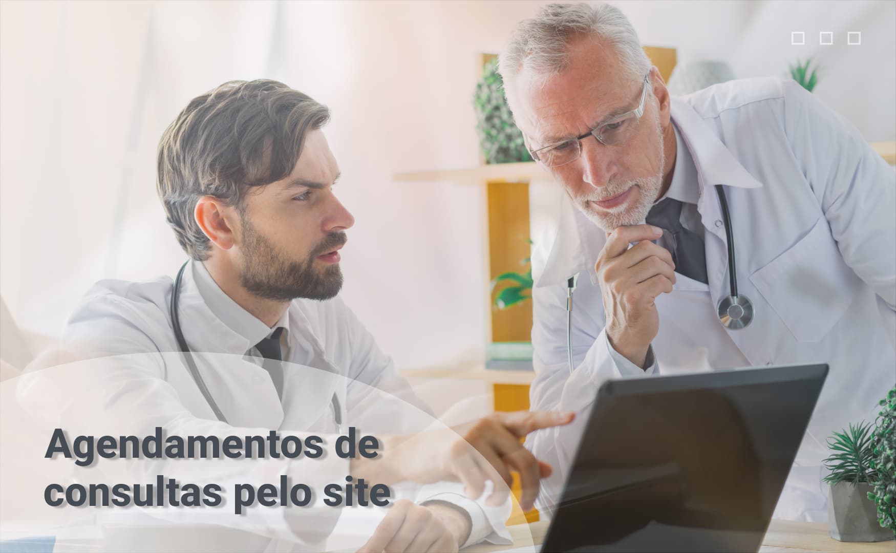 Agendamentos de consultas pelo site