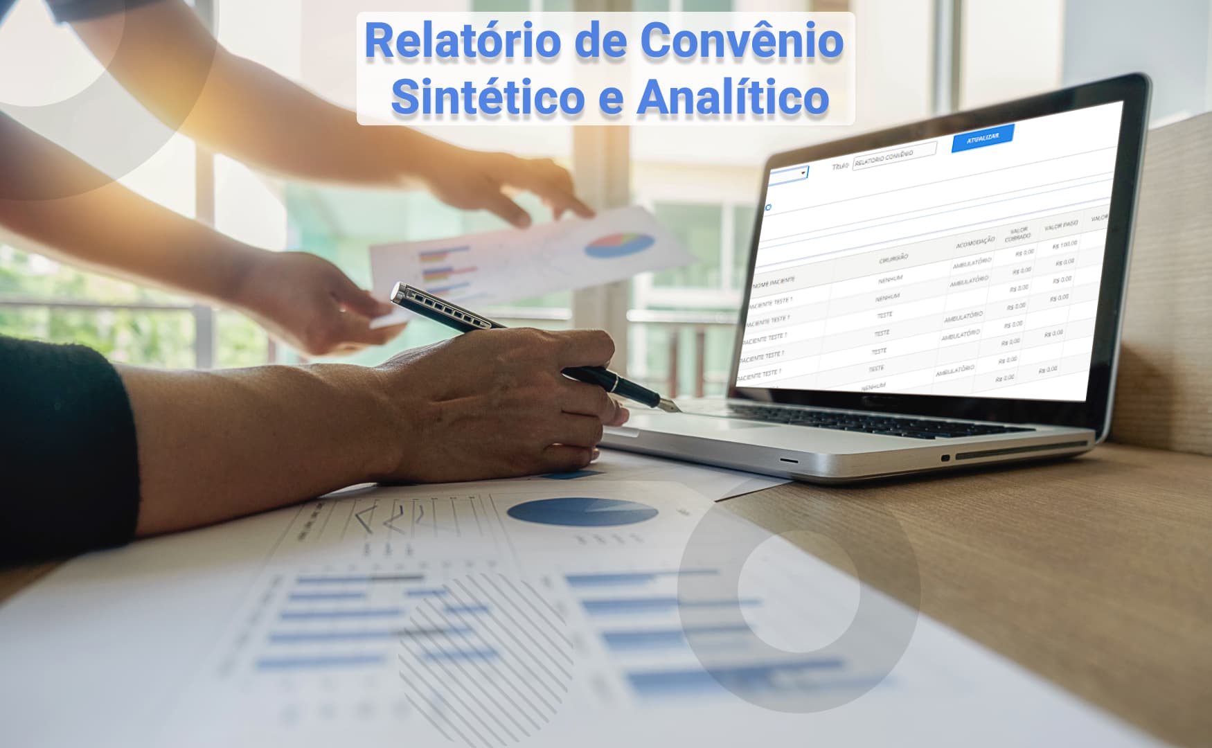 Relatório de Convênio Sintético e Analítico