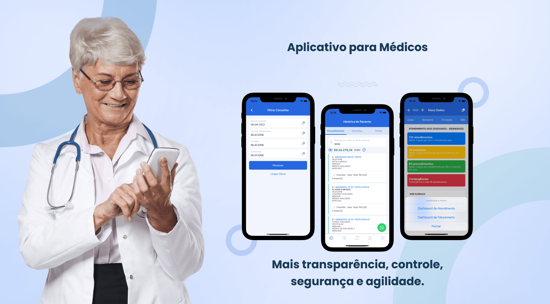 Aplicativo para médicos