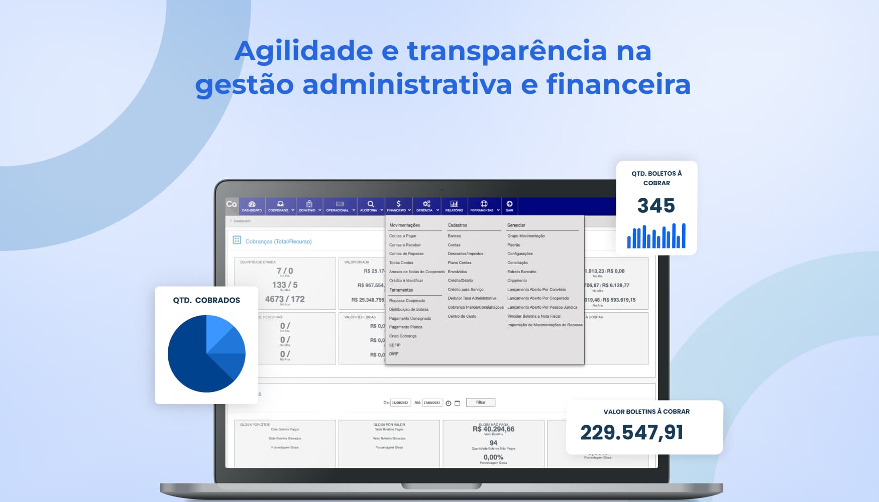 Sistema para cooperativas médicas