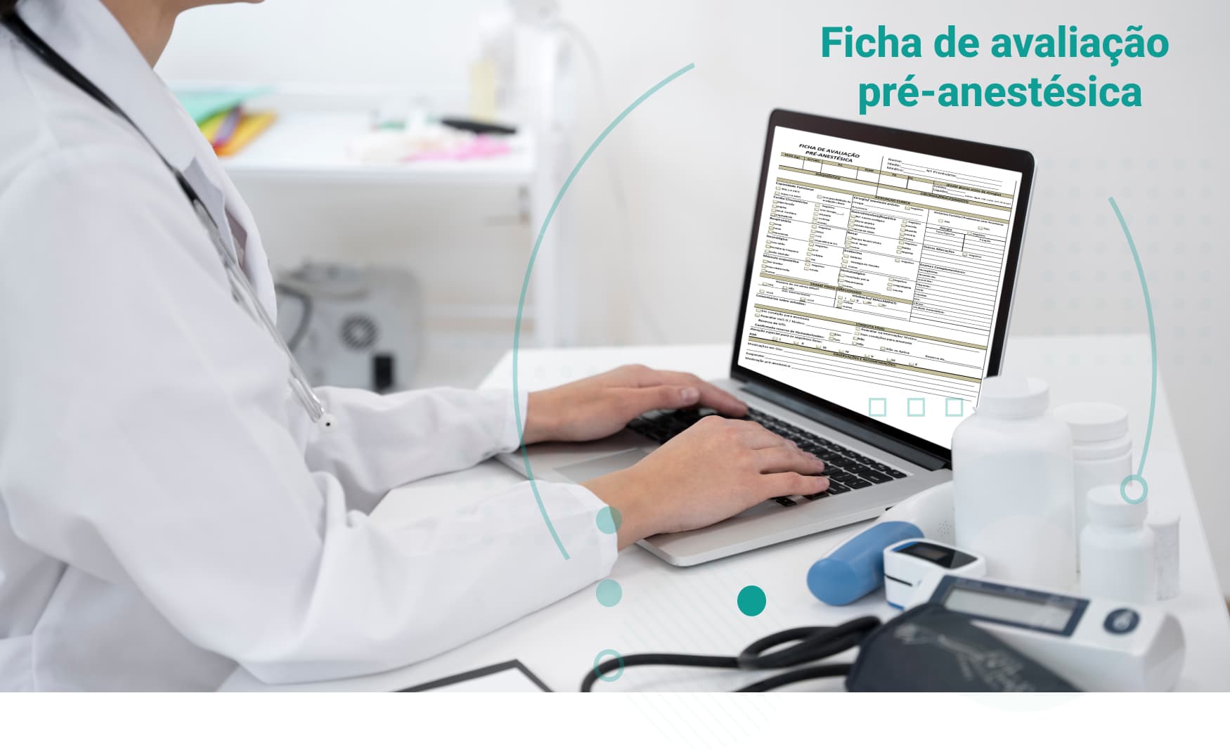 A ficha de avaliação pré-anestésica
